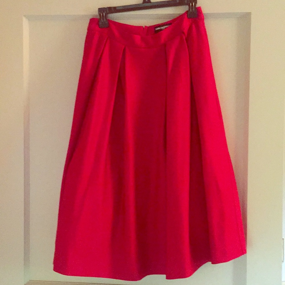 Red Karl Lagerfeld skirt